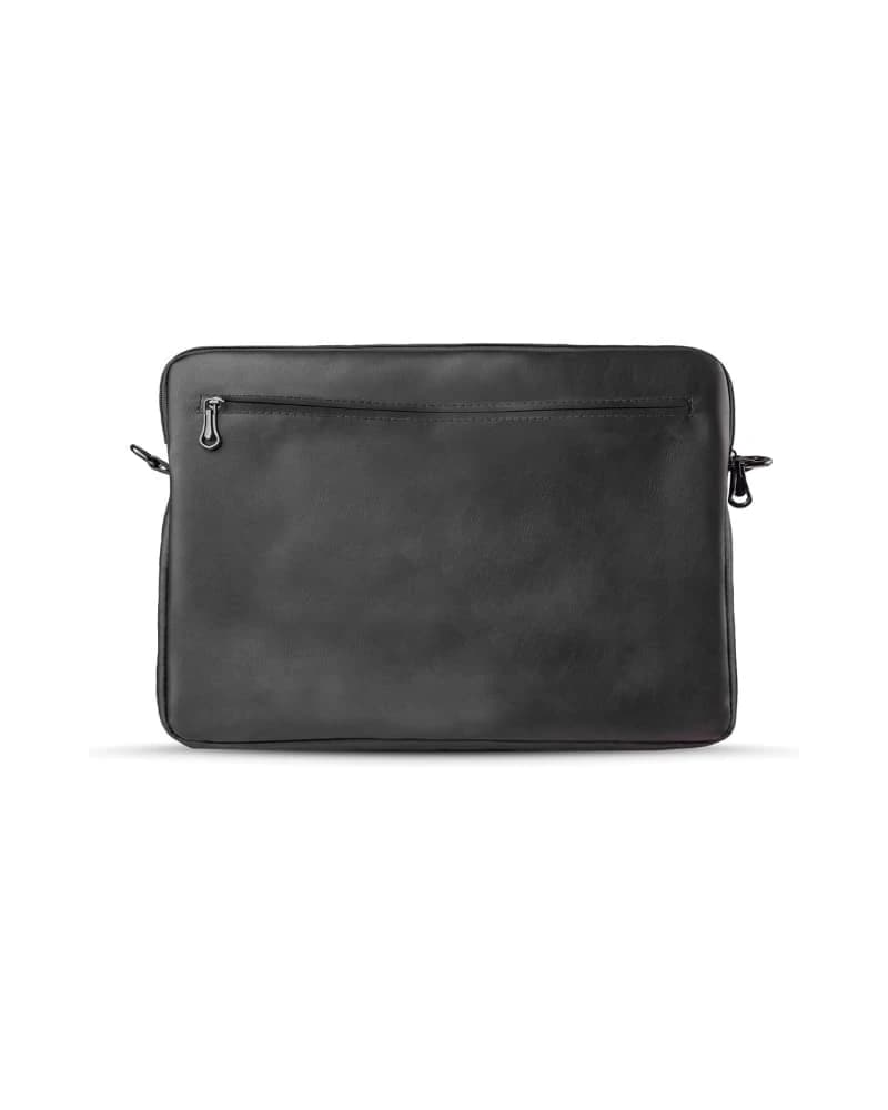 حافظة لابتوب دي بيلي كاجوال – جلد PU مبطن حماية — Black — 6